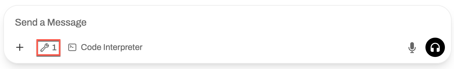 Open WebUI tools available